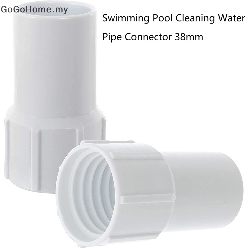 GOG Swimming Pool Hose Connector Pool Hose End Cuff Left Hand 38mm For