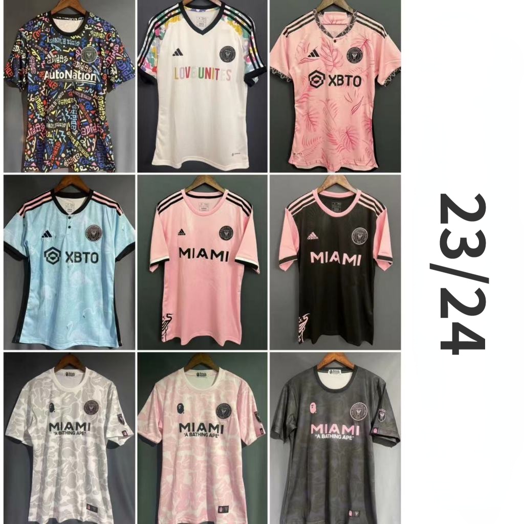 【Fans Issue】{Ready Stock} 2023-24 Maimi Football Soccer Jersey | Shopee ...