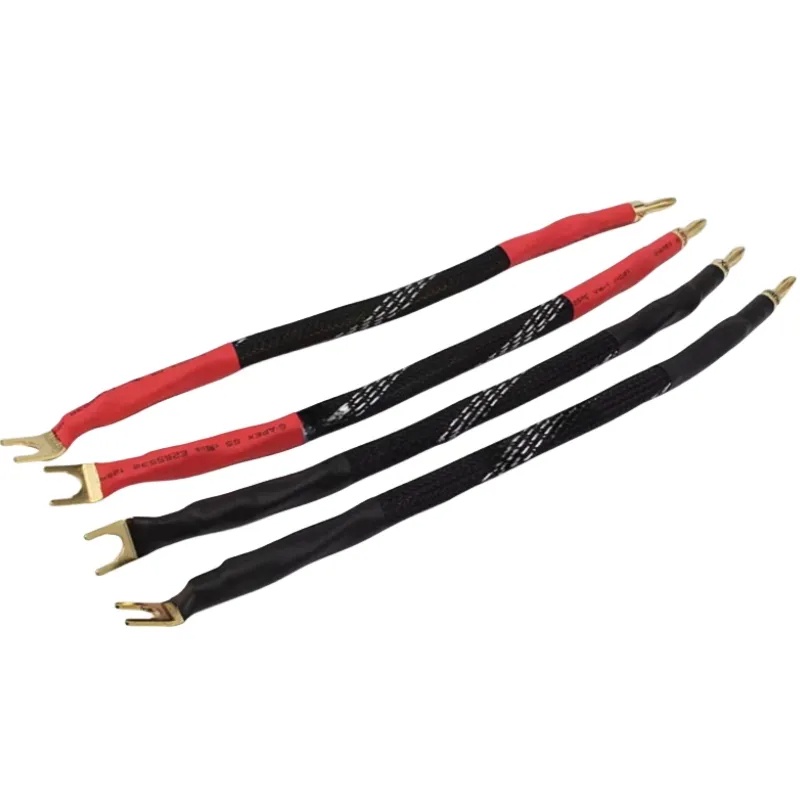 4Pcs WE Speaker Jumper Cable Pure Copper HiFi Audio Machine Internal