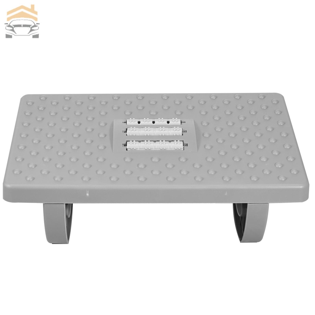 Foot Rest Under Desk Rocking Foot Stool with Massage Surface Ergonomic