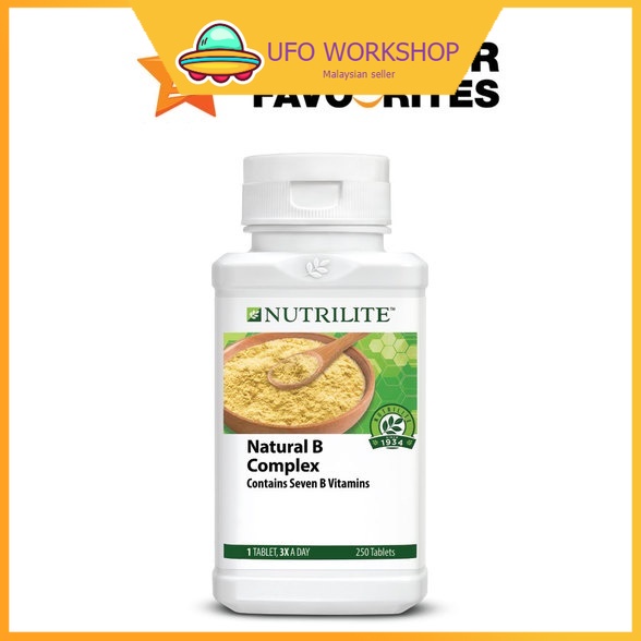 【Ready Stock】AMWAY NUTRILITE Natural B Complex (250 tab) | Shopee Malaysia