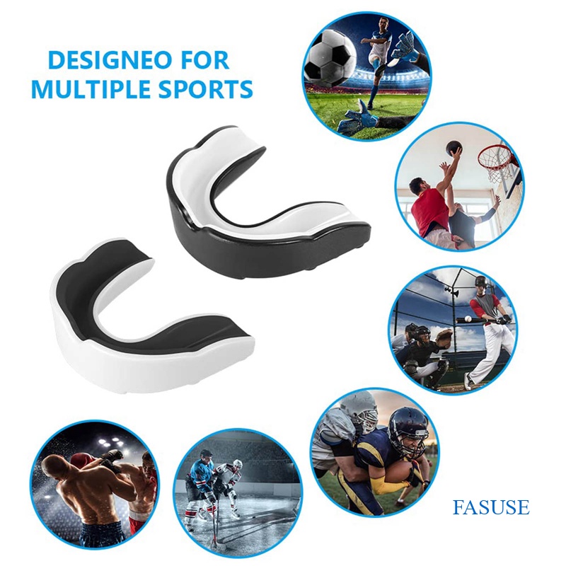 Wear-Resistant Sports Mouth Guard Teeth Protector For Boxing Karate ...