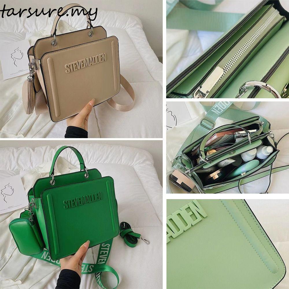 TARSURE Oneshoulder Bag, Twopiece Set Handheld Totes Leather Handbag