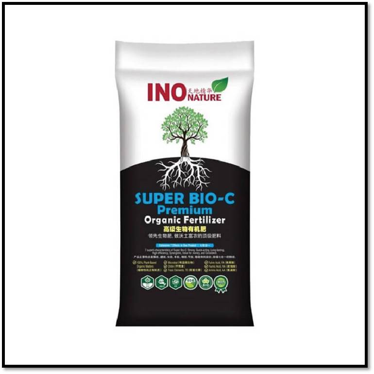 400gram Super Bio-C Ino Nature Full Organic Premium Fertilizer | Shopee ...