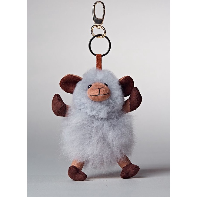 ST.MALO Peruvian Artisan Handmade Natural Alpaca Wool Sheep Doll Key ...