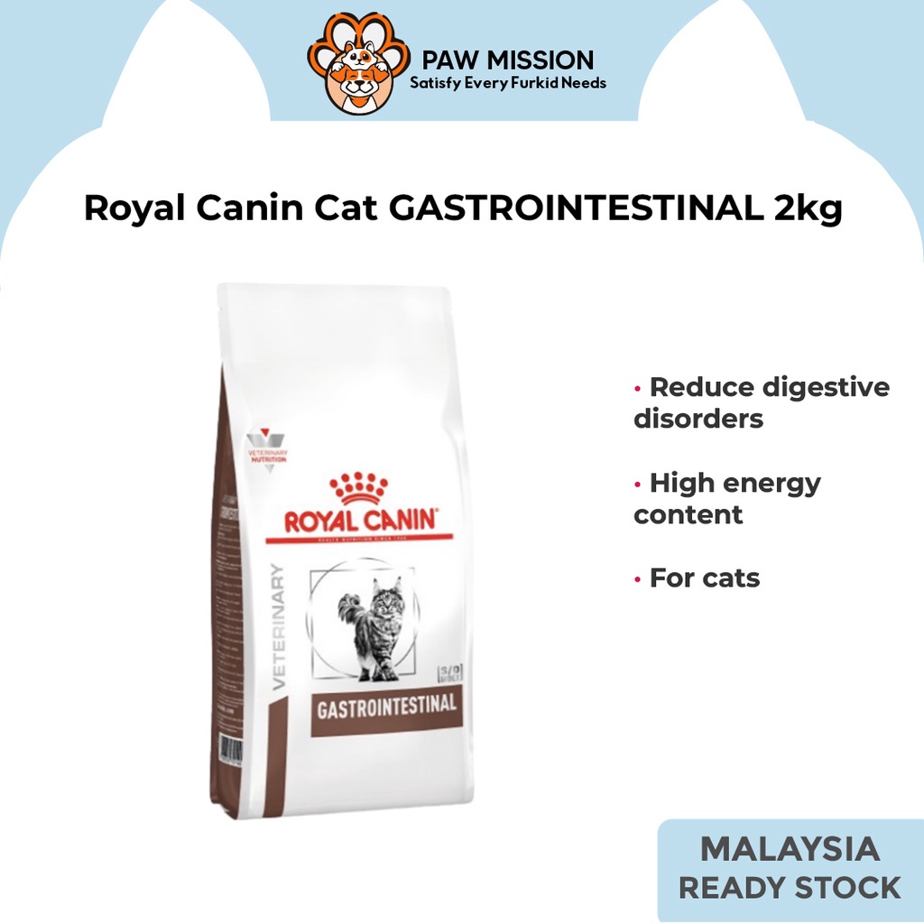 ROYAL CANIN CAT GASTROINTESTINAL 2KG Dry Cat Food Shopee Malaysia