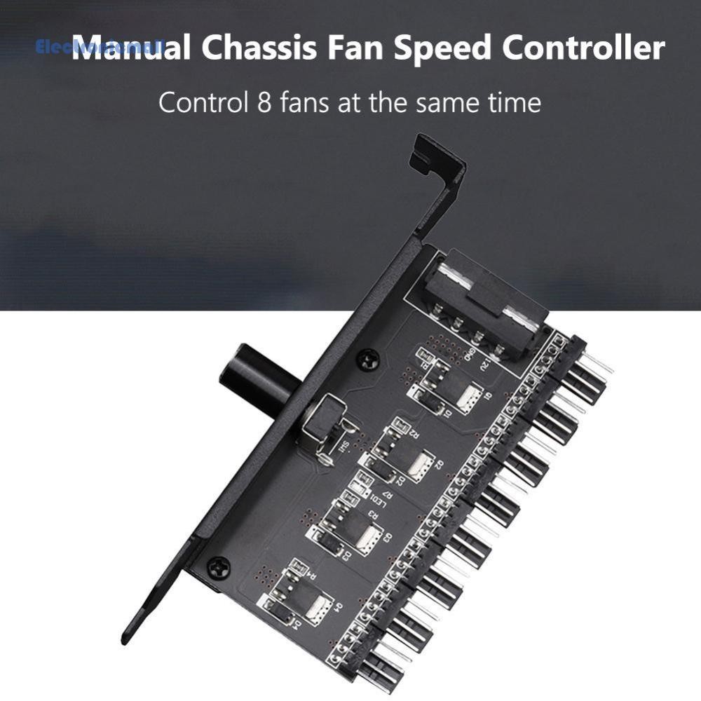 ~ Speed Controller Adapter CPU HUB Splitter Cooler Single-channel ...
