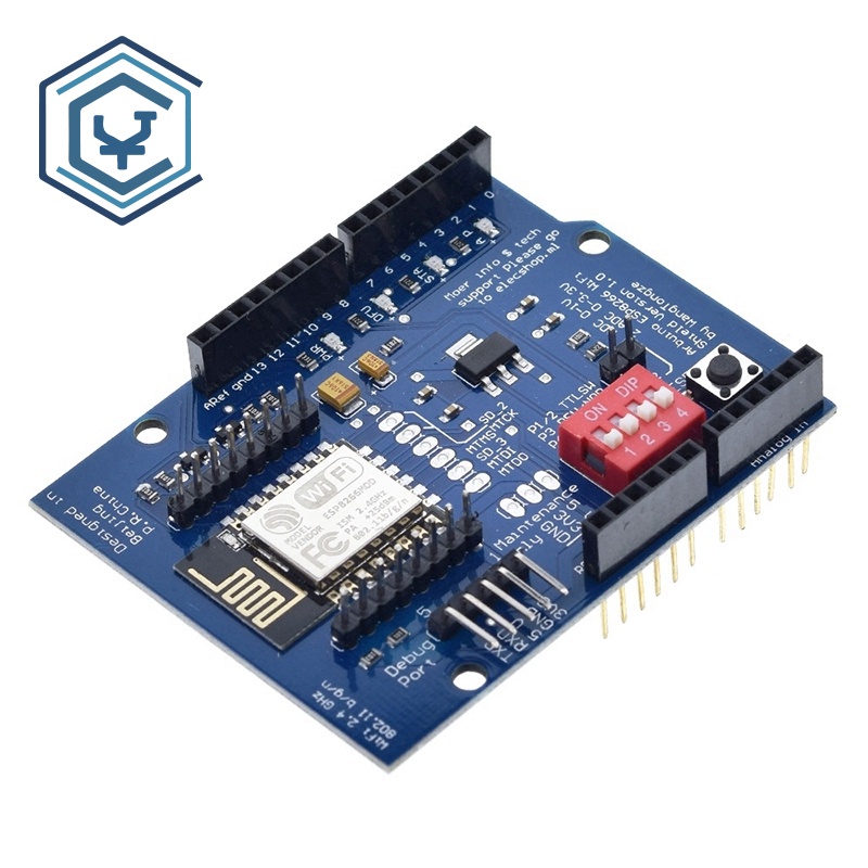 Wireless expansion board ESP8266 Development board esp12e UART WIFI is ...