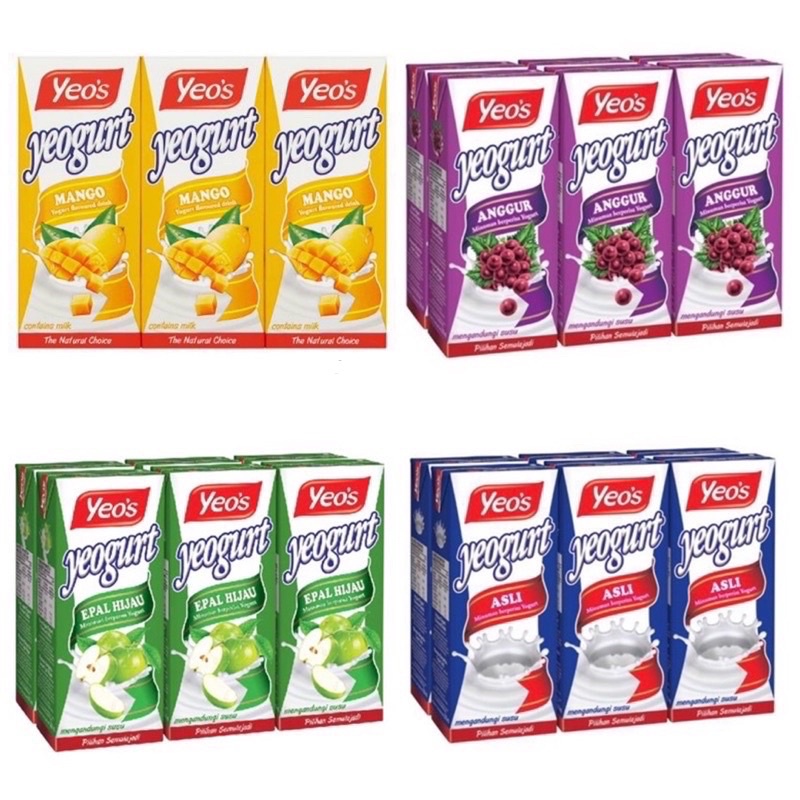 Yeo’s Yeogurt Drink 250ml x 6 Shopee Malaysia