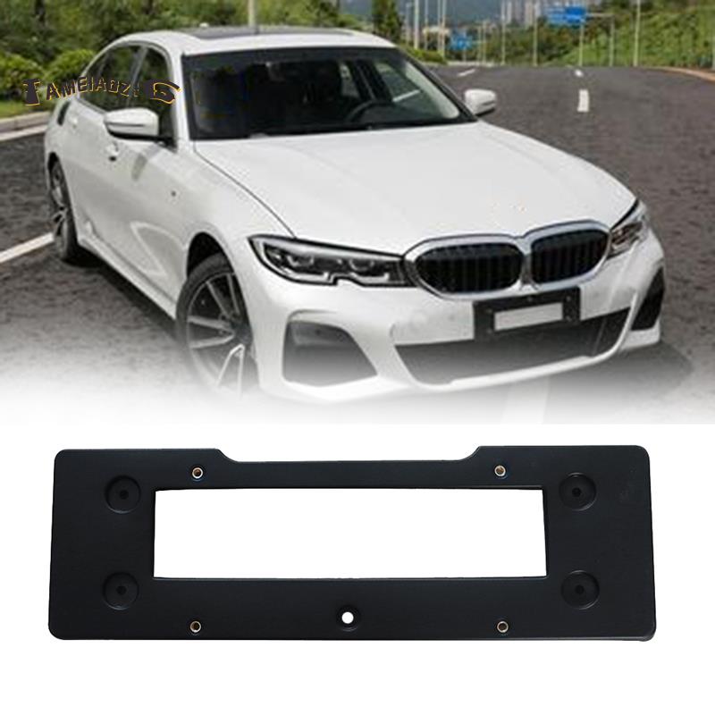 51118075644 Car Front Bumper License Plate Bracket for BMW G20 G28 2018
