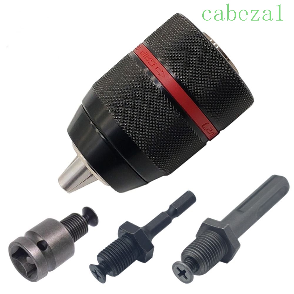 CABEZA Keyless Drill Chuck For Rotary Hammer/Hammer Drill 10mm3/8 13mm1/2 Ratchet Drill Chuck