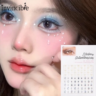 Tear Drill Tattoo Diamond Makeup Eyeshadow Face Sticker Jewels