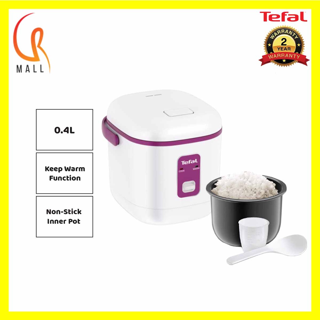 Tefal 0.4L RK1721 Mini Mechanical Rice Cooker RK172165 Shopee Malaysia