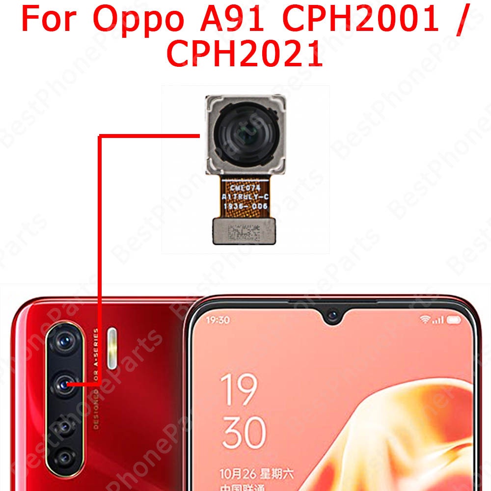 Selfie Front Facing Rear Camera For OPPO A91 A93 4G A94 5G A96 Back ...