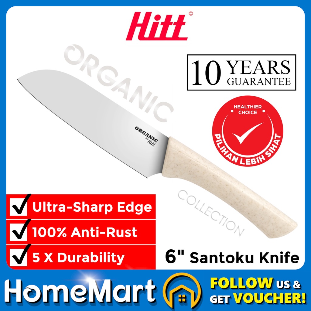 HITT Organic Japan Knife Pisau Dapur Pisau Lapah Daging Pisau Jepun ...