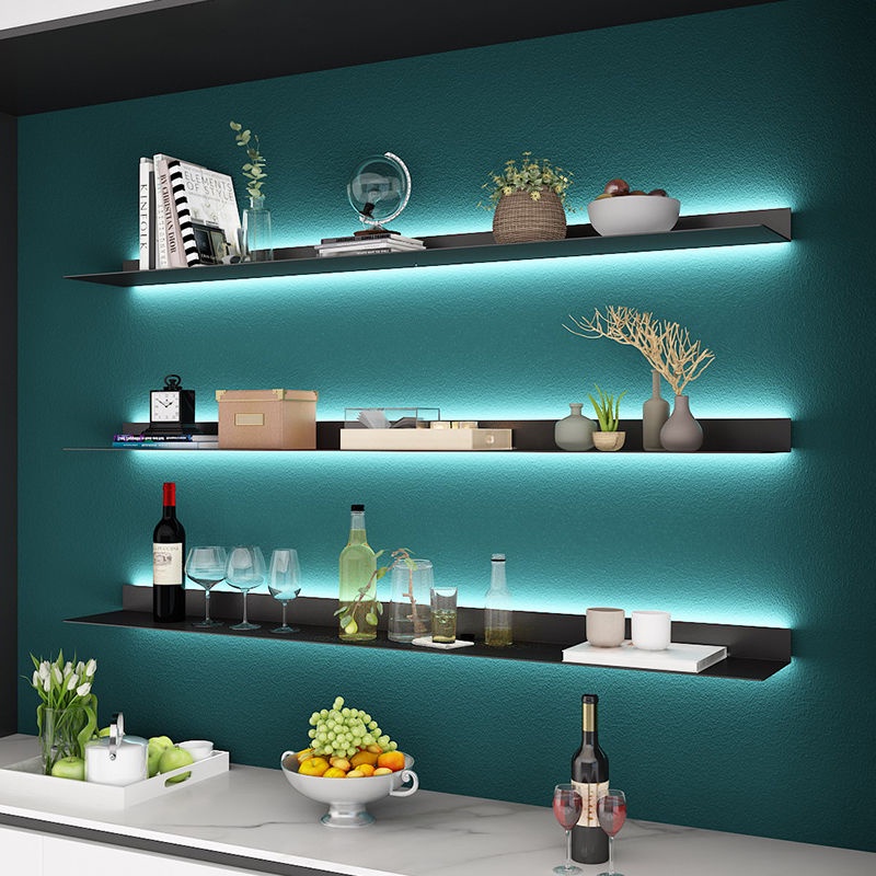 Luminous Laminate Wall Shelf Wall Shelf Wall Hanging Long Strip Wall