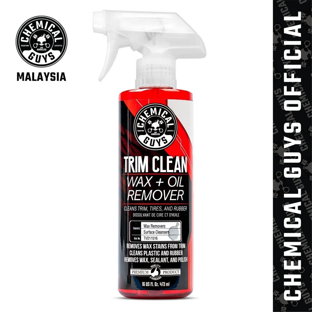 Chemical Guys Trim Clean Wax And Oil Remover (16 Oz) | Shopee Malaysia