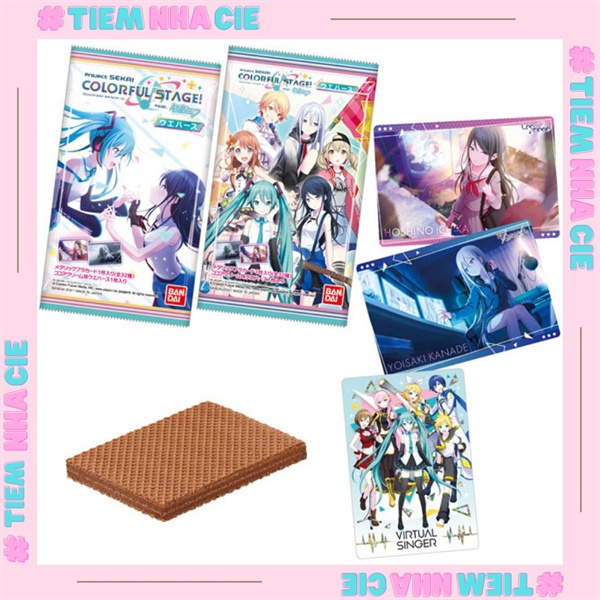 [Cie Shop] Project Sekai Colorful Stage ft Hatsune Miku wafer Vo 1 ...