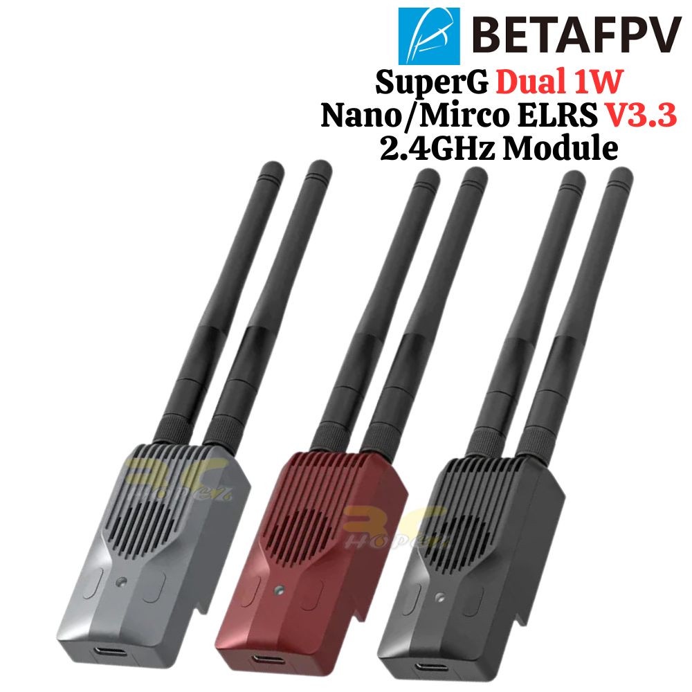 BetaFPV SuperG Dual 1W Nano/Mirco ELRS V3.3 2.4GHz Module for