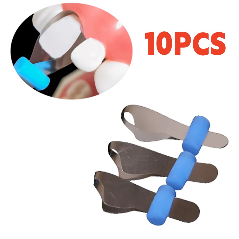 Dental Twin Anterior Matrix Dental Orthodontic Sectional Contoured Metal Matrices Polyester