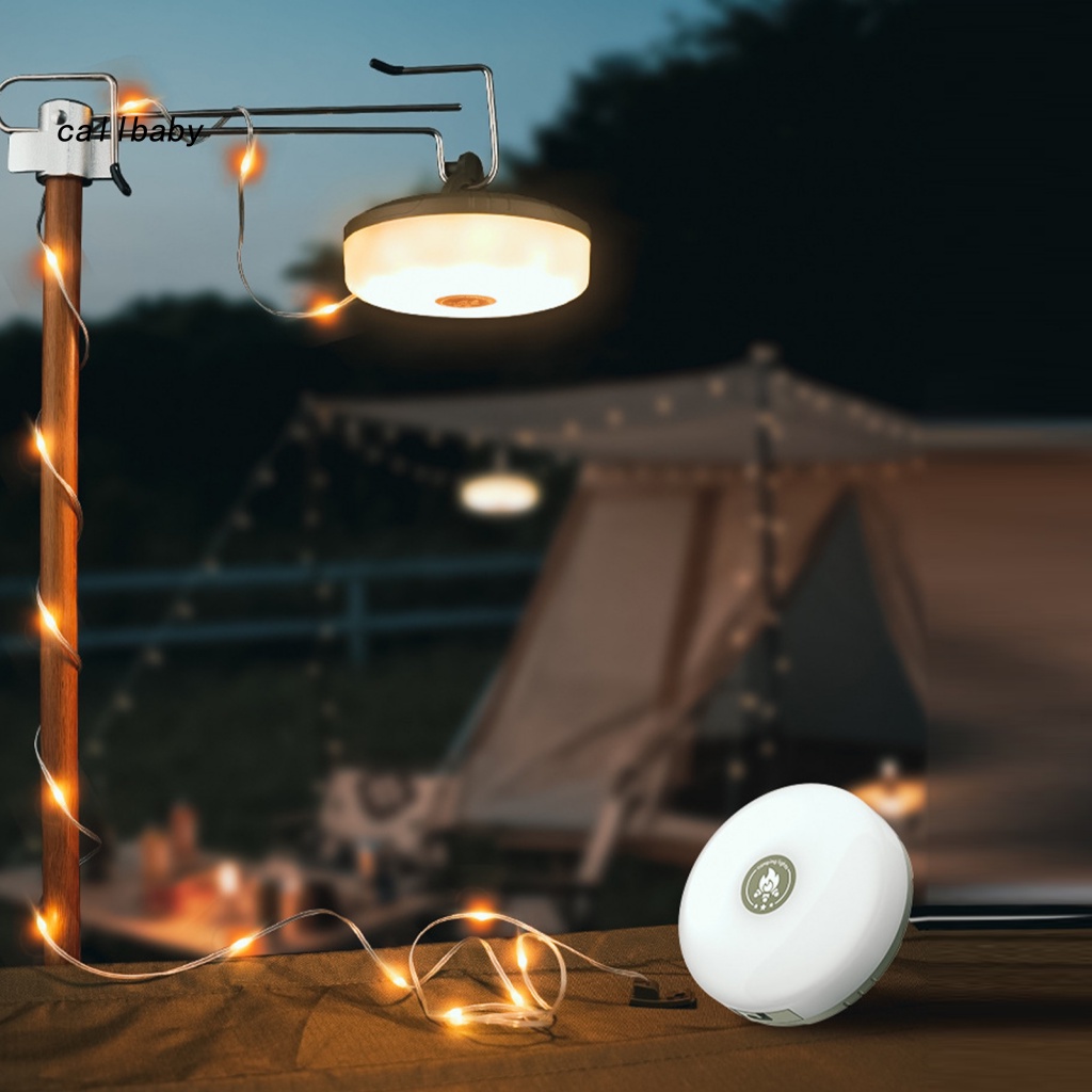Versatile Camping Light with RGB String Light