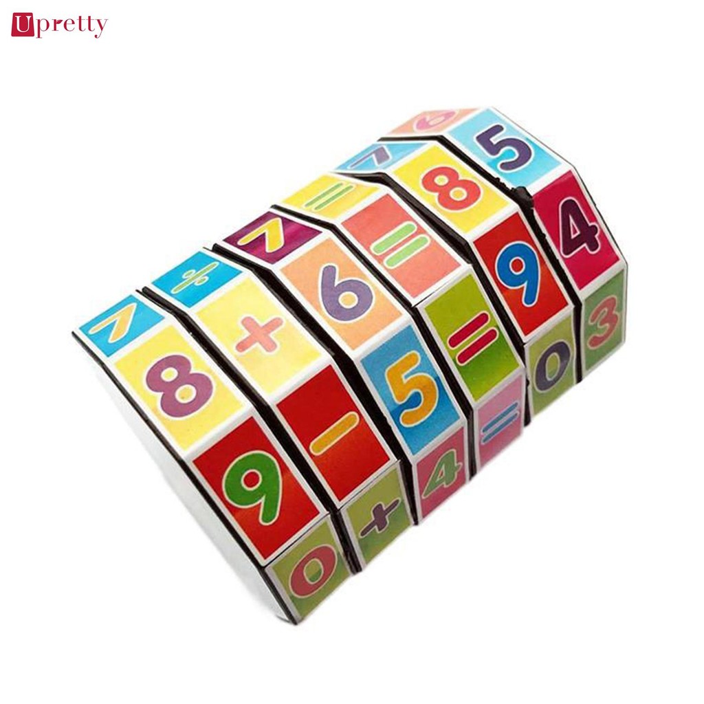 Mathematics Cubes Math Addition Subtraction Calculation Children Puzzle ...