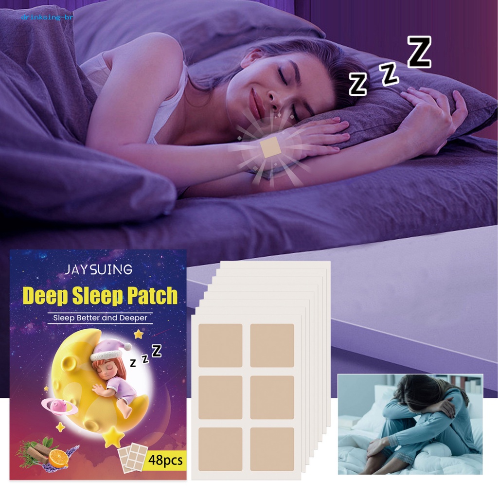(Drinksing) Calm Sleep Patch Adult Sleep Patch Sleep Well with 48pcs