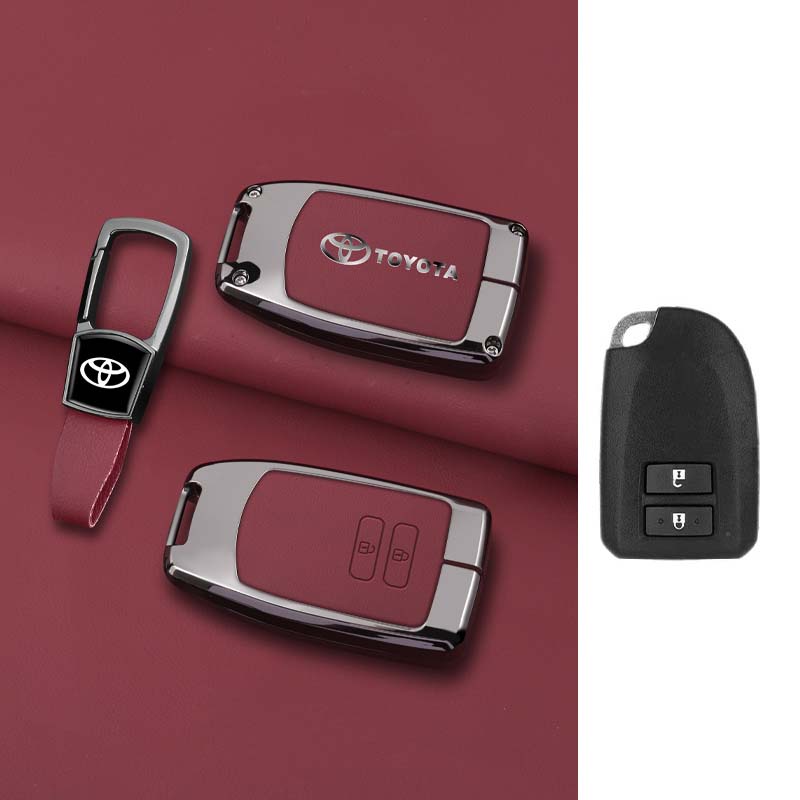 Crystal plating Zinc alloy key Cover Toyota Vios 20142022 Vios 2022