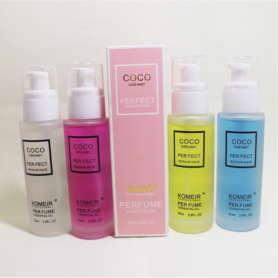 COCO Hair Serum / Spray Keratin Perfume Fragrance Repair For Color Hair ...