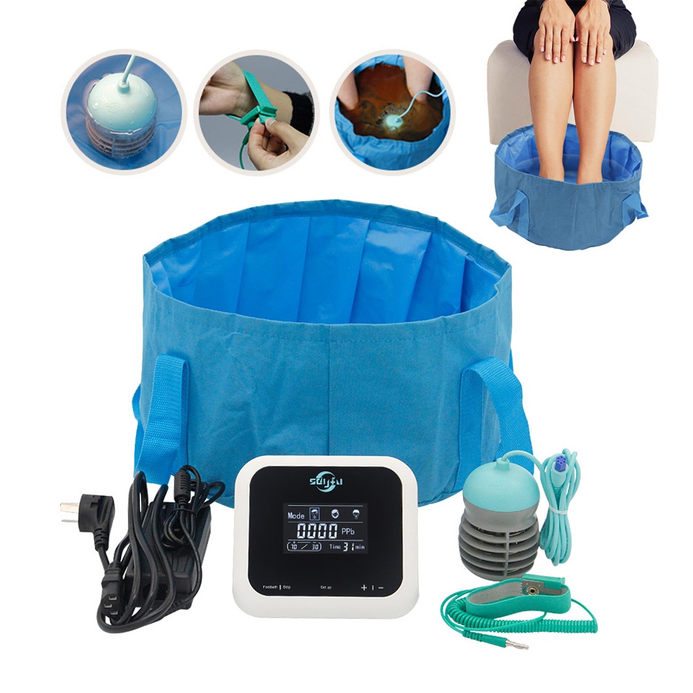 Portable Ion Detox Machine Foot Spa Ionic Cleanse Foot Bath Cell Ion