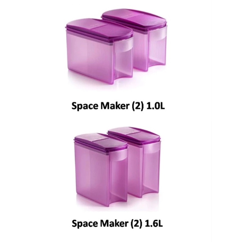 Tupperware Space Maker 1L / Space Maker 1.6L | Shopee Malaysia