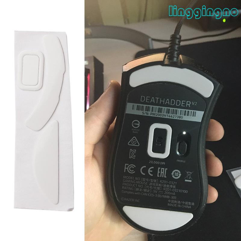 RR 13x9cm Professional Mouse Skates Stickers Mouse Feet Pad Mice Glides