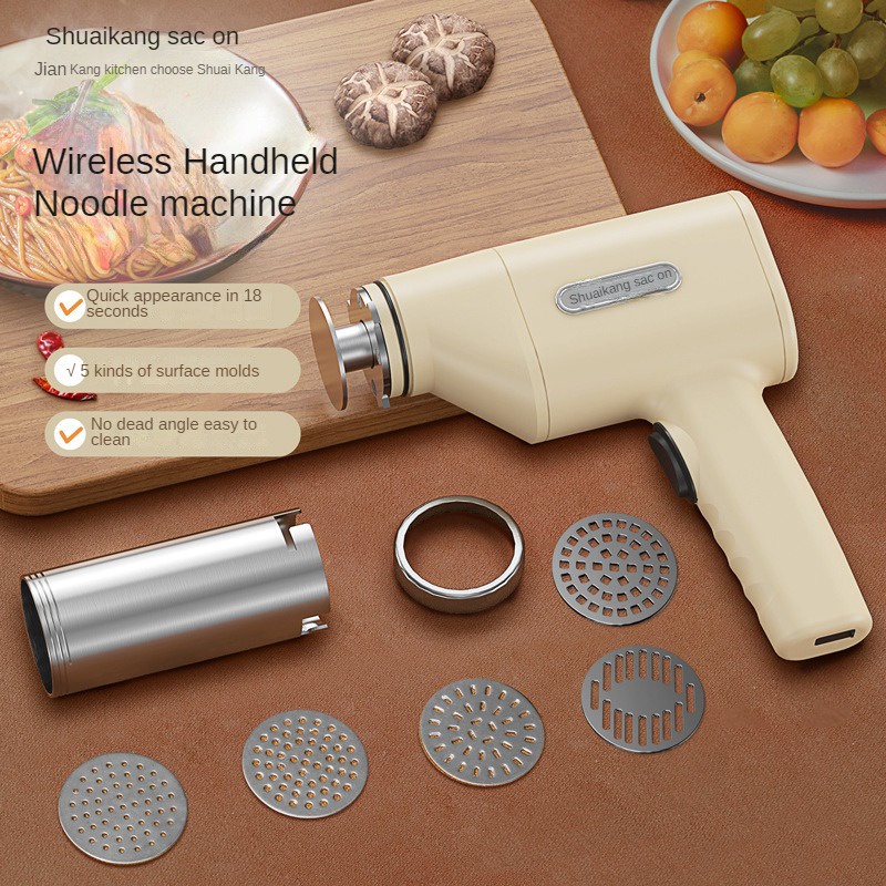 Stainless Steel Manual Noodle Maker Hand Operated Spaghetti Pasta