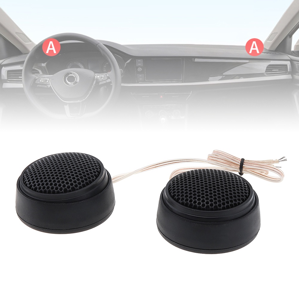 Speaker Tweeter Car 2-Pack 1000W Car Tweeters - Universal Dome Tweeters ...