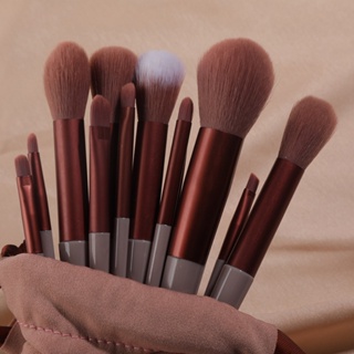 9pcs/set White Makeup brushes whole set Blusher sculpting Foundation  Eyeshadow make up kit smudge highlighter eyebrow brush - AliExpress