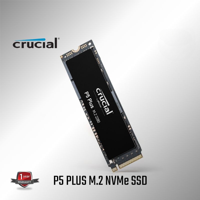 Crucial P5 Plus 2TB Gen4 NVMe M.2 SSD Internal Gaming SSD with Heatsink,  Compatible with Playstation 5(PS5) - up to 6600MB/s - CT2000P5PSSD5
