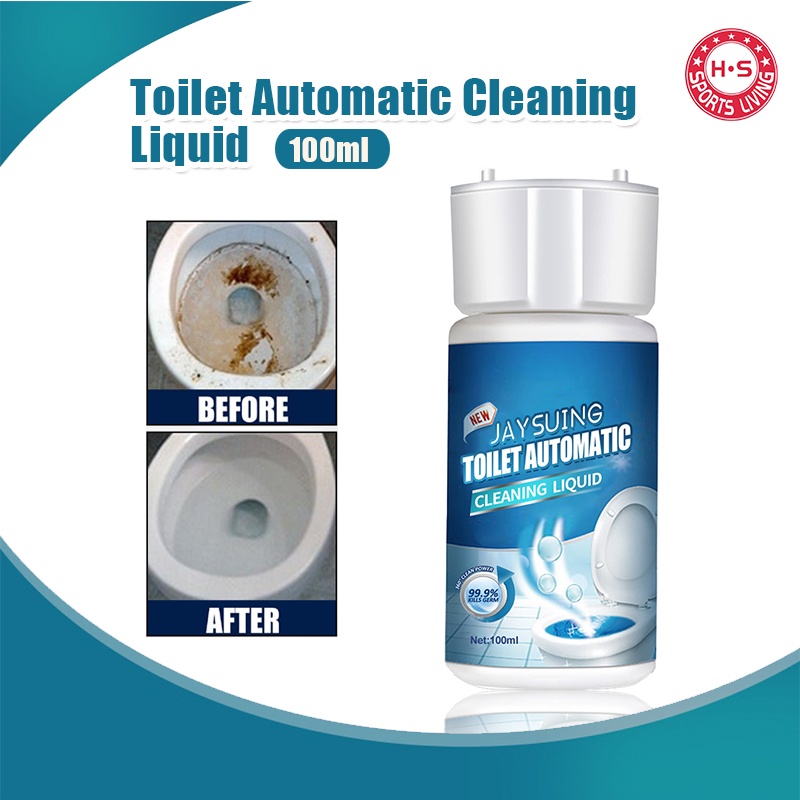 100ml Toilet Automatic Cleaning Liquid Auto Releasing Dirt Removal