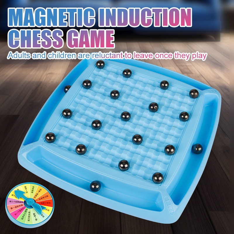 Chess Game with Punishment Wheel Set - Portable Magnetic Board Chess ...