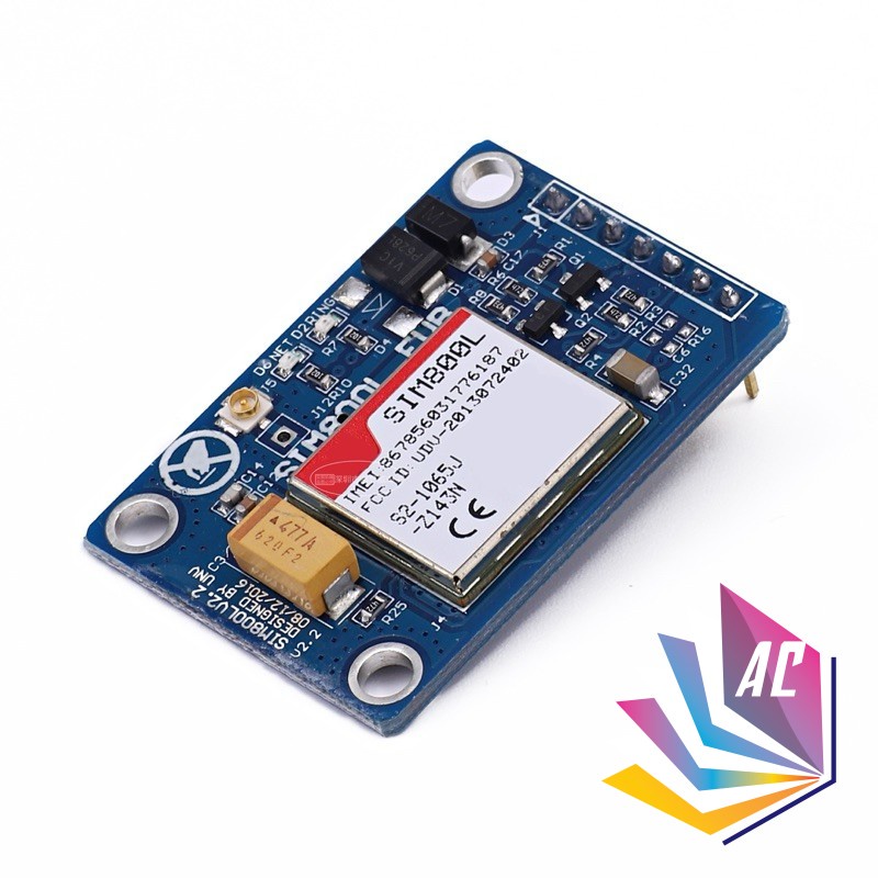 SIM800L GPRS GSM Tracking Module with Antenna & SIM Slot / Handphone ...