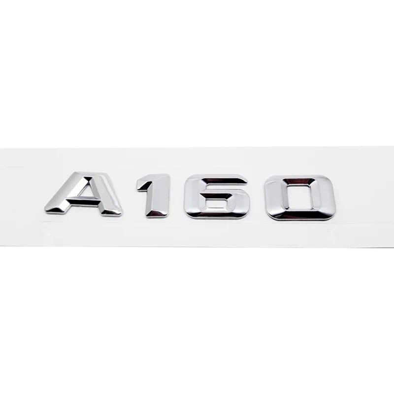 thumbnail image 2 of MeshAuto Gloss Black A250 Emblem Badge - Adhesive Trunk Lid Sticker For Mercedes Benz W176 2 of 6
