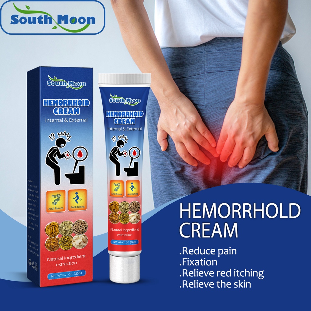 Antiitch hemorrhoid cream Itch and pain relieve anal swelling Professional gel hemorrhoid