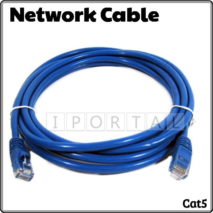 CAT5 CAT5e Ethernet Router Lan Network Cable RJ45 Male to Male | Shopee ...