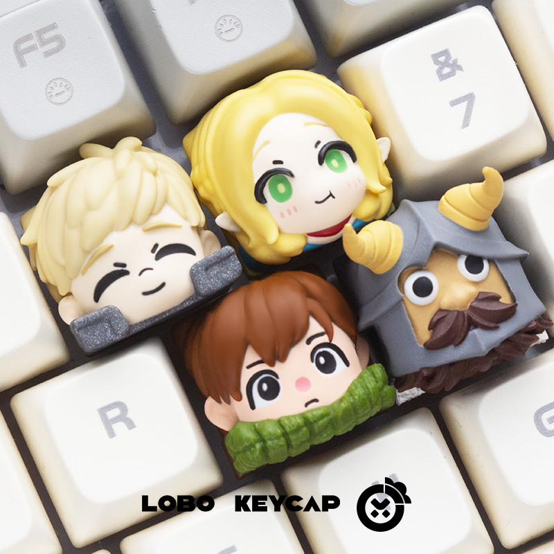 Labyrinth Rice Unique Resin Art Mechanical Keyboard Keycap | Shopee ...