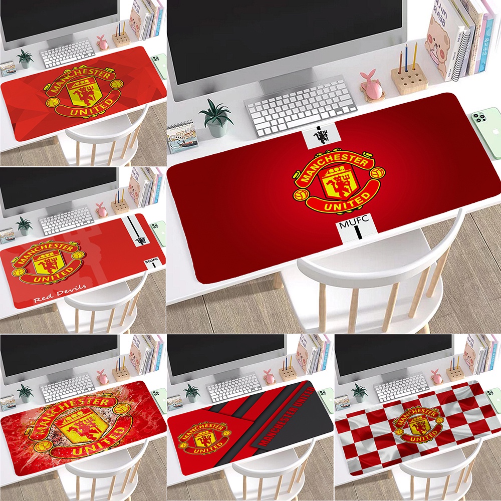 Football Club Manchester United Logo Mouse Pad Office Laptop Desk Pad