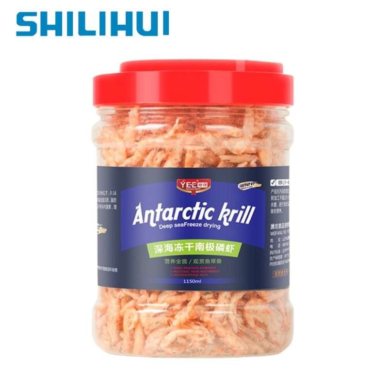 Feed Antarctic Krill Silver Arowana Shrimp Dried Goldfish Foods Fish