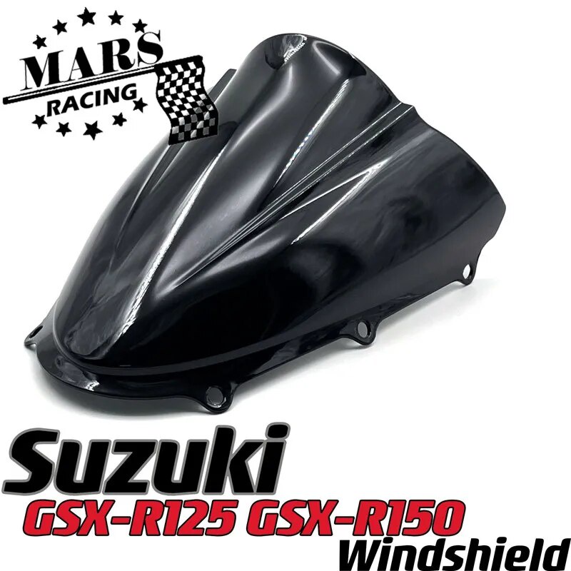 Motorcycle Windshield Windscreen Deflector Visor Viser For Suzuki Gsx R150 Gsx R150 2017 2020