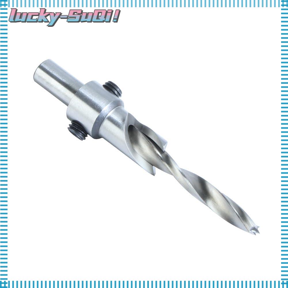 LUCKYSUQI Drill Bit Set, 9/32 Inch x 1/2 Inch Stepped Drill