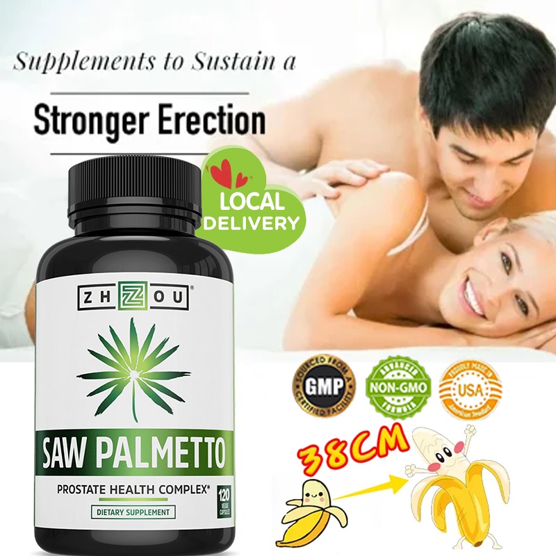 Men's Energy Supplement with Saw Palmetto Extract To Support Energy