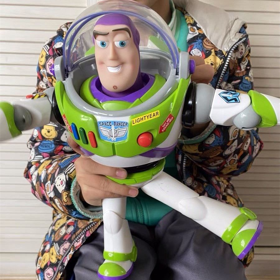 Buzz Lightyear Toy Story Voicebouncing Wings Doll Figure Electric