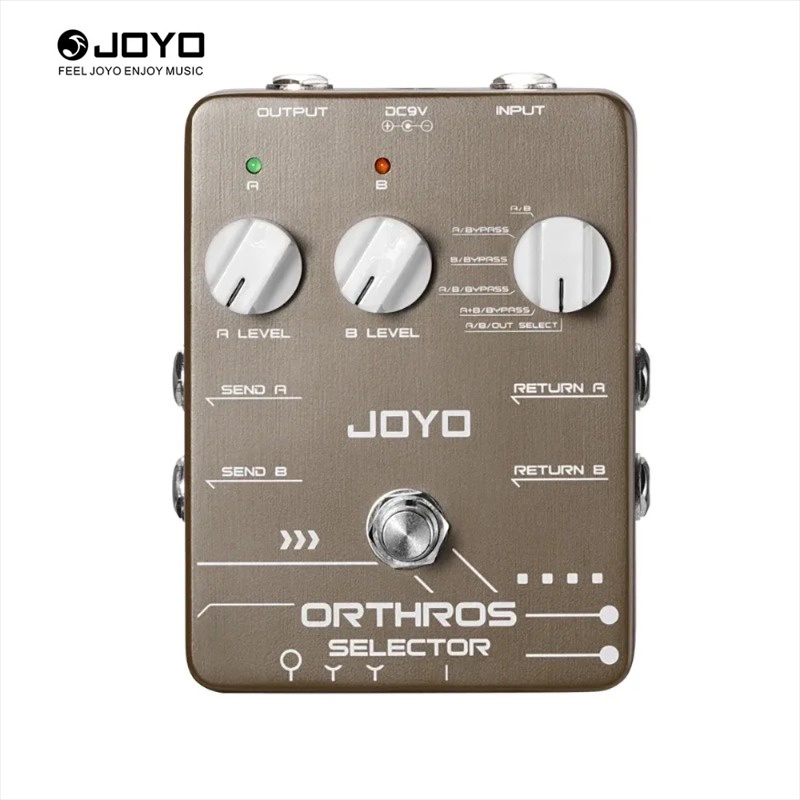 Joyo Jf-24 Orthros Selector Mini Pedal Multi-mode Bypass Control Switch 